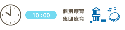 個別療育、集団療育
